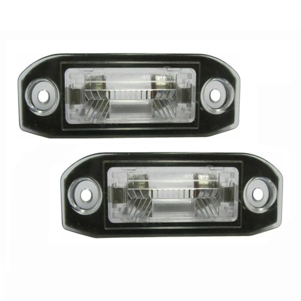 License Plate Light Pair For Volvo S80 2007 2016 Driver And Passenger Side Abs Plastic Replaces Vo2870100 191275670224
