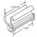 Sliding Window Latch And Pull Extruded Aluminum Mill 15 16 In 1 3 4 Hole To