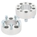 2 In Wheel Spacers 5x4 5 Bore 5mm For Ford Mustang 1965 To014 6061 T6 Billet Aluminum With 1 2 Studs And Lug Nuts 2 Piece Set