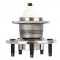Aintier Rear Wheel Hub Assembly Fit For Buick Allure Chevy Impala Pontiac Aztek Saturn Relay 2000-2009 5 Lugs W Abs 512237 1pcs
