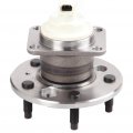 Aintier Rear Wheel Hub Assembly Fit For Buick Allure Chevy Impala Pontiac Aztek Saturn Relay 2000-2009 5 Lugs W Abs 512237 1pcs