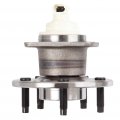 Aintier Rear Wheel Hub Assembly Fit For Buick Allure Chevy Impala Pontiac Aztek Saturn Relay 2000-2009 5 Lugs W Abs 512237 1pcs
