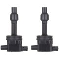 Set Of 2 Ignition Coil Packs Pins Fits For Volvo S40 1 9l 2000-2004 Pack Replaces Uf365 