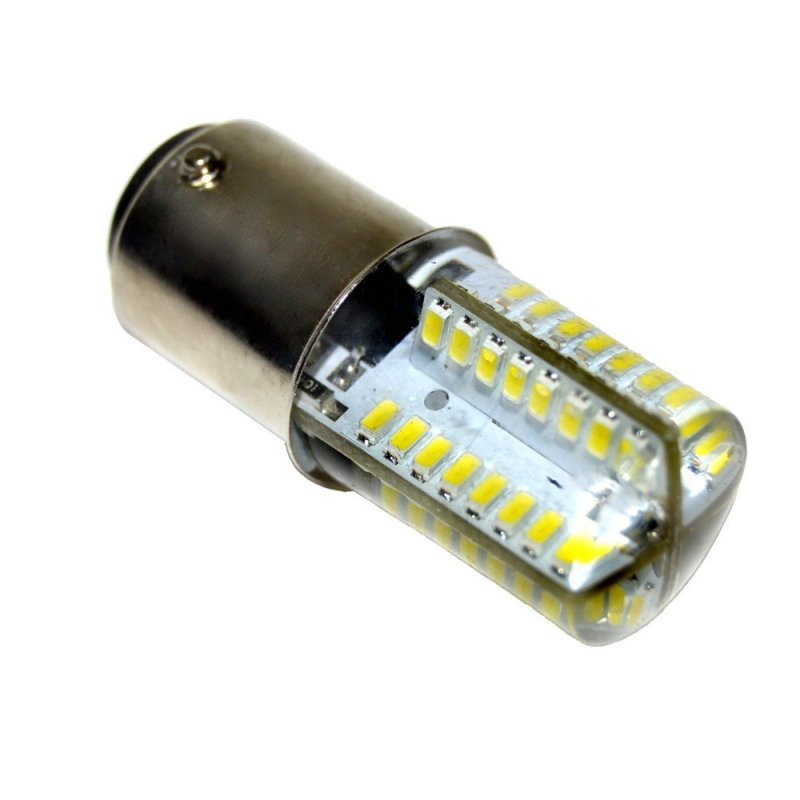 Hqrp 2-pack 110v Led Light Bulbs Cool White For Kenmore 158 1347 13471 135 135018 135028 1351 13512 Sewing Machine