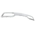 Silver Front Bumper Skid Plate Cover 1 Pcs Replacement For Silverado 1500 2019-2021 84176756 