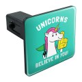 Graphics More Unicorns Believe In You Funny Humor Tow Trailer Hitch Cover Plug Insert