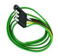 Valterra A10-4401 12 Long 4 Way Flat Trailer End Connector 