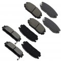 Aintier Automotive Replacement Brake Pads Front Rear Fit For Chevrolet Equinox 2010-2017 For Gmc Terrain
