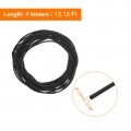 Uxcell Silicone Foam Seal Strip 1 5mm 0 06 Dia 4 Meters 13 12 Ft Long Sponge Rubber Weather Round Cord Solid For Machinery And