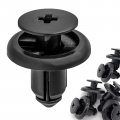 15 Pcs Front Wheel Well Liner Fender Clips For Subaru Outback Replacement Part 90913-0067 Durable Black Nylon Push Type 