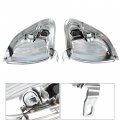 Labwork Replacement For 2001-2004 Tacoma Parking Side Marker Light Assembly Pair Driver And Passenger Lights With Silver Trim