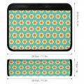 Foruidea Universal Car Seat Belt Pads Cover 60s And 70s Aesthetic Style Shoulder Strap Covers Harness Pad For Women Adult Kids