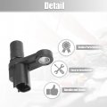 Uxcell Transmission Speed Sensor For Toyota 4runner 1996-2006 No 8941324010 3 Pins Plastic Metal Black