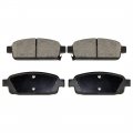 A-partrix Front Rear Brake Pads Fits Buick Encore 2013-2017 Verano 2012-2017 Chevrolet Chevy Cruze 2014 2015 Orlando 2012-2014