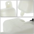 To3014106 Factory Style Car Coolant Reservoir Overflow Bottle Tank With Cap Compatible Toyota Rav4 1996-2000 Bare White