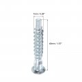 Uxcell Furniture Confirmat Screw 50pcs 7x40mm Hex Socket Woods Zinc Plated Countersunk Self-tapping Connecting Screw