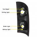 Ecotric Tail Light Compatible With 2007-2009 Dodge Ram 1500 2500 3500 Pickup Truck Driver Side Taillight Signal Lamp