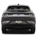 Ipick Image Compatible With Ford Mustang Mach-e Real Black Forged Carbon Fiber License Plate Frame