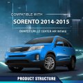 Front Bumper Grille Center Air Intake For Kia Sorento 2014-2015 865221u5002p500 86522-1u500 86522-2p500 86522 1u500 86522 2p500