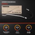 A-premium Inlet Upper Engine Oil Cooler Line Hose Assembly Compatible With Chevrolet Express 1500 2500 3500 Gmc Savana