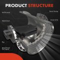 A-premium Mass Air Flow Sensor Meter 4-pins Compatible With Ford Crown Victoria Lincoln Town Car Mercury Grand Marquis