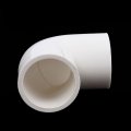 Uxcell 10 Pcs 25mm Dia 90 Degree Elbow Type Pvc-u Pipe Connector Adapter Fitting White