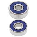 Front Wheel Bearings Kit Kawasaki Kx80 Large 1987 1988 
