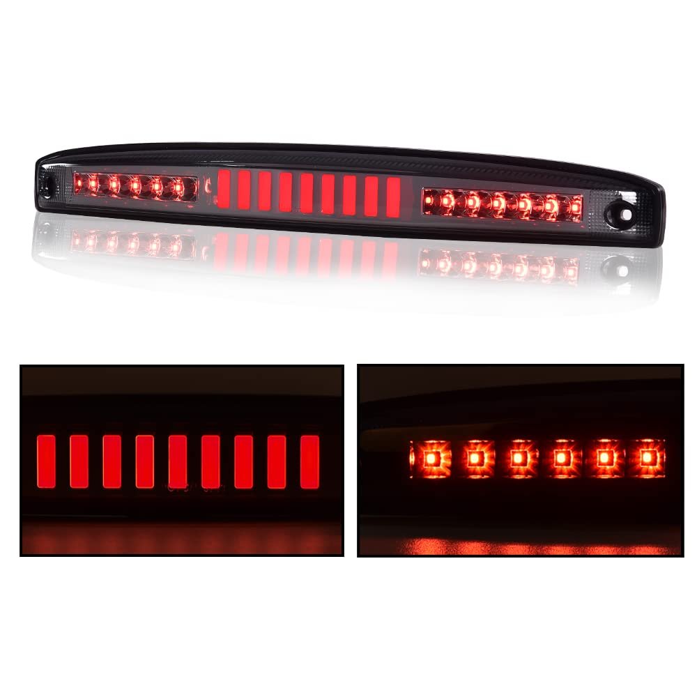 Led 3rd Brake Light For Dodge Ram 2500 3500 2003 2006 High Mount Stop Rear Tail Cargo Lamp Smoky Lens Clear Housing Type I