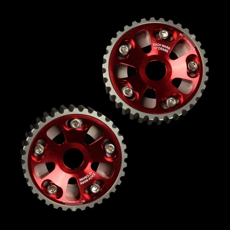 Clear Cam Gear Timing Belt Cover Pulley For Nissan Skyline R32 R33 Gts Rb25det