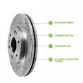 Aintier Automotive Replacement Brake Pads Rear Fit For Dodge B1500 1998 For Durango 2003 Ram 2000-2001 200-2006 1500 Van