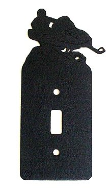 Snowmobile Single Light Switch Plate Cover