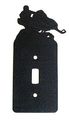 Snowmobile Single Light Switch Plate Cover 