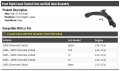 Front Right Passenger Side Lower Control Arm And Ball Joint Assembly Compatible With 2005-2009 Chevy Cobalt
