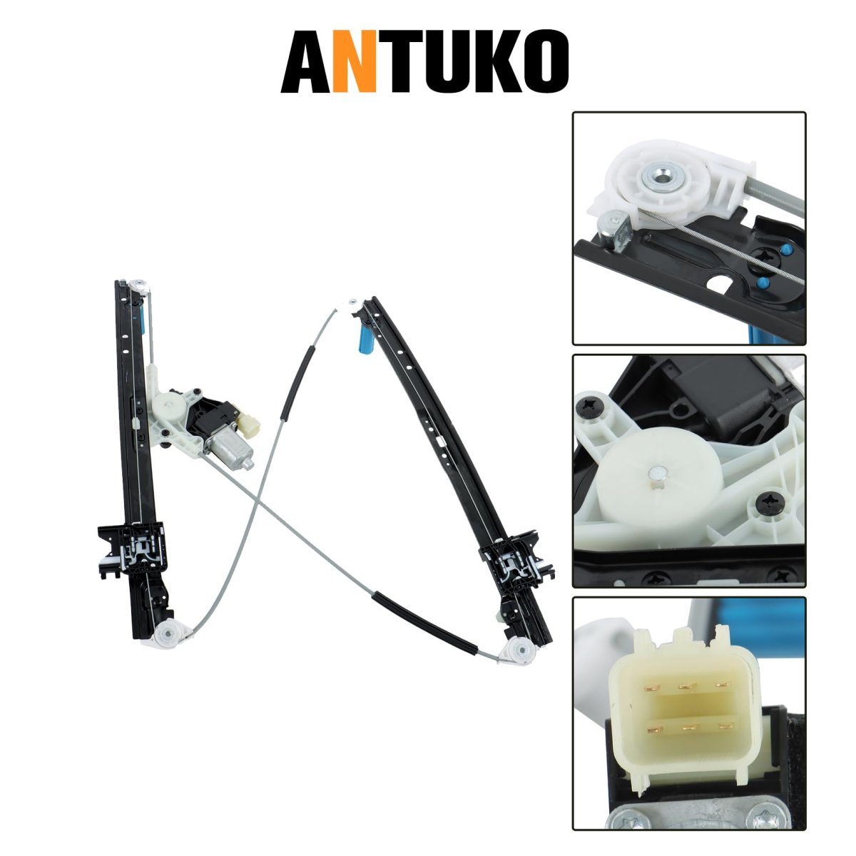 Window Regulator With Motor Front Driver Side Replacement For Discovery L462 2017-2020
