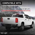 Rear Right Tail Light Assembly With Bulb For Chevy Colorado 2015 2022 Fits 4 Door Crew Cab And Extended Red Lens Gm2801270