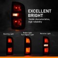 Rear Right Tail Light Assembly With Bulb For Chevy Colorado 2015 2022 Fits 4 Door Crew Cab And Extended Red Lens Gm2801270