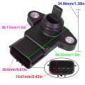 Map Pressure Sensor 68f-83688-00 For Yamaha Jet Boat Pwc Waverunner Vx V1 And Outboard Motors 75 90 115 150 175 200 Hp