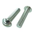 5 16 X 2 Round Head Slotted Machine Screws Pack Of 12 
