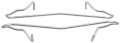 Raybestos H18122a Professional Grade Disc Brake Caliper Hardware Kit 