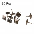 Uxcell Upholstery Nails Tacks 12mm Square Head Antique Furniture Pins Bronze Tone 60 Pcs