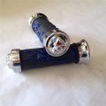 Watercraft Flame Gel Style Thick Wall Grips Skull Blue Atv Quad Yamaha Kawasaki Polaris Seadoo Bombardier Jet Ski Foreman Recon