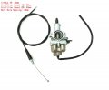Choke Carburetor Pz 26mm W Throttle Cable For Honda Trx250 Trx250ex Trx 250 Ex Recon