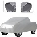 Universal Heavy Duty Outdoor Pickup Truck Cover Windproof Dust Protection All Weather Replacement For Up To 260 L X 80 W 65 H 