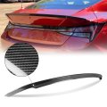 Auto Dynasty Oe-style Rear Car Trunk Lid Spoiler Wing Compatible With Elantra 2021-2024 Glossy Black Real Carbon Fiber