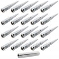 Ocpty 14x1 5 Wheel Lug Nuts 20pcs Closed Chrome Nut 4 0 90 Oem Factory Replacement For Chevrolet Dodged Gmc Jeep Land Rover Ram