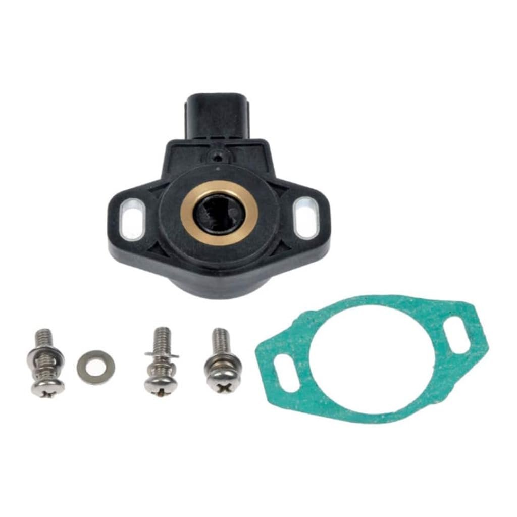 Throttle Position Sensor For Honda Accord 2003 2004 2005 Black Plastic 3 Terminal Male Pin Connector Replacement 16400pzda01