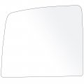 Aintier Mirror Glass Replacement Lens Fit For 2008-2017 Toyota Sequoia 2007-2017 Tundra Upper Towing Glasses Driver And