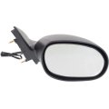 Passenger Side Door Mirror For Chrysler Lhs 1999 2000 2001 Power Non Heated Folding Fixed Textured Black Replaces 4574606ae 