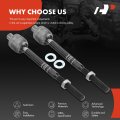 A-premium 2 X Front Inner Tie Rod Ends Compatible With Bmw 535d 740li 750i Alpina B7 Xdrive 535i 550i Gt Gt Xdrive 640i 650i