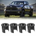Parking Assist Sensor Bezels 4pcs Front Rear Stable Performance Replacement For Dodge 1500